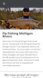 Mobile Screenshot of flyfishingmichiganrivers.com